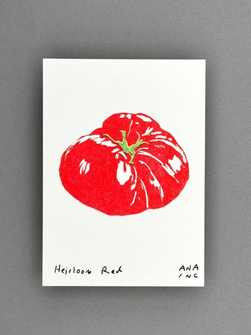 Ana Inciardi Heirloom Red Mini Art Print